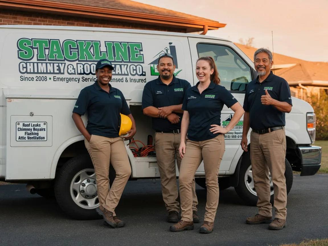 Chimney flashing repair company in Marenisco, MI